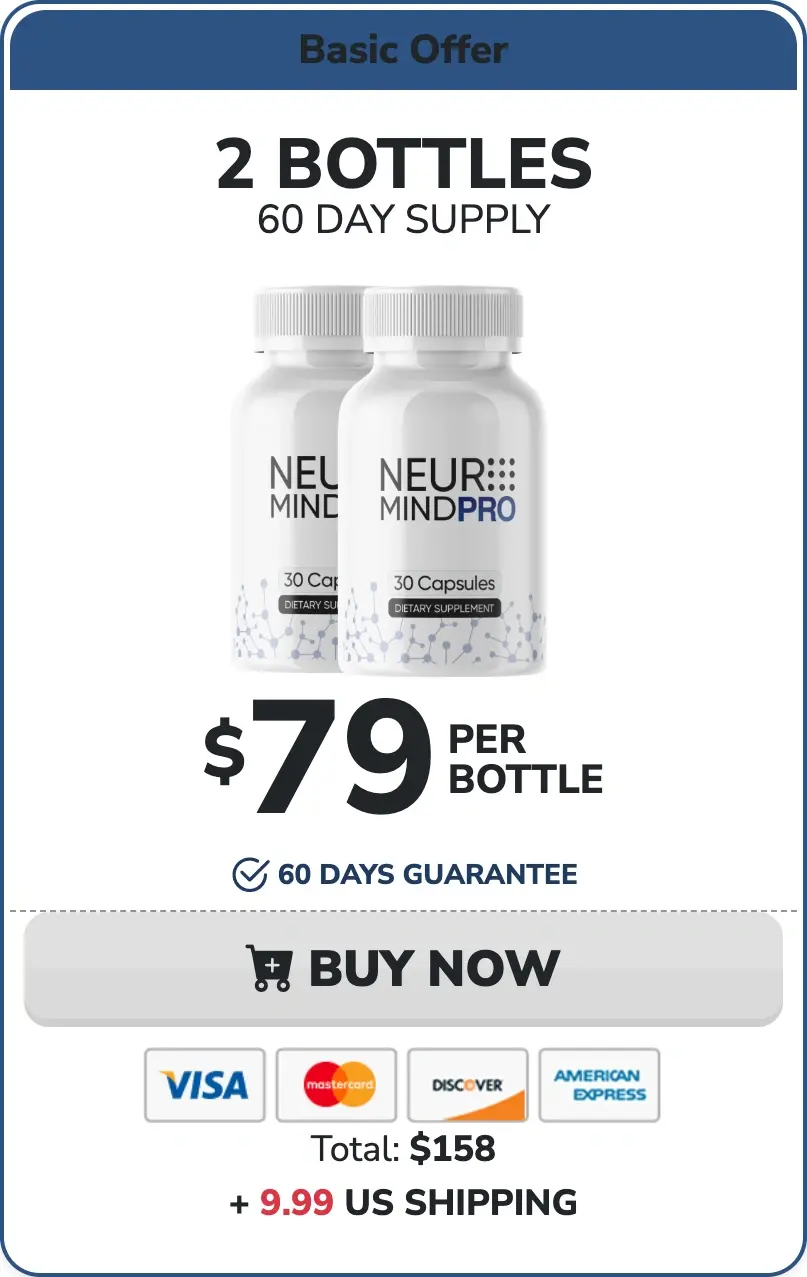 Buy NeuroMind Pro 2 Bottles 60 Day Supply